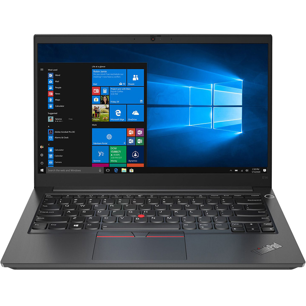 Lenovo ThinkPad E14 Gen2 Core i5-1135G7/8Go/256Go SSD/Ecran 14 pouces  FHD/Intel Iris Xe Graphics/Lecteur d empreintes digitales/Clavier  AZERTY/Windows 10 Pro